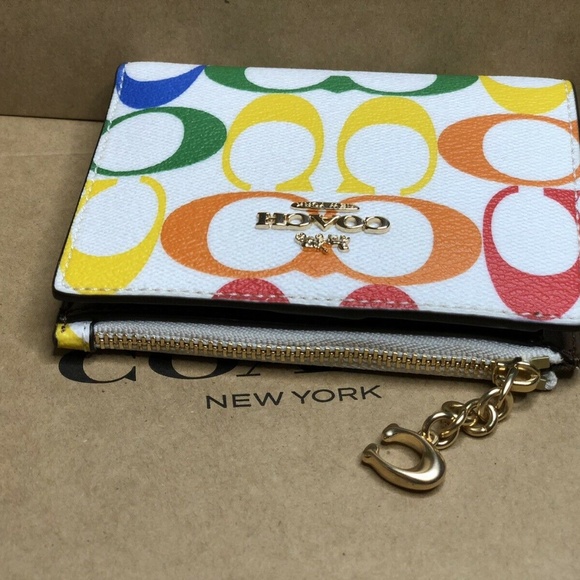 Coach Bags Coach Rainbow Pride Snap Card Case Wallet Poshmark